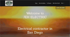 Desktop Screenshot of jehelectric.com
