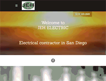 Tablet Screenshot of jehelectric.com